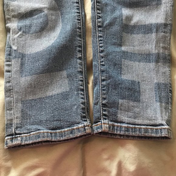 Tommy Hilfiger Logo Jeans Rare Size 32/30, Tommy Hilfiger Spell-Out Jeans HTF - Picture 5 of 8